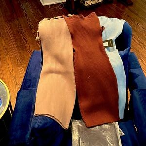 Brand new tight cotton dresses